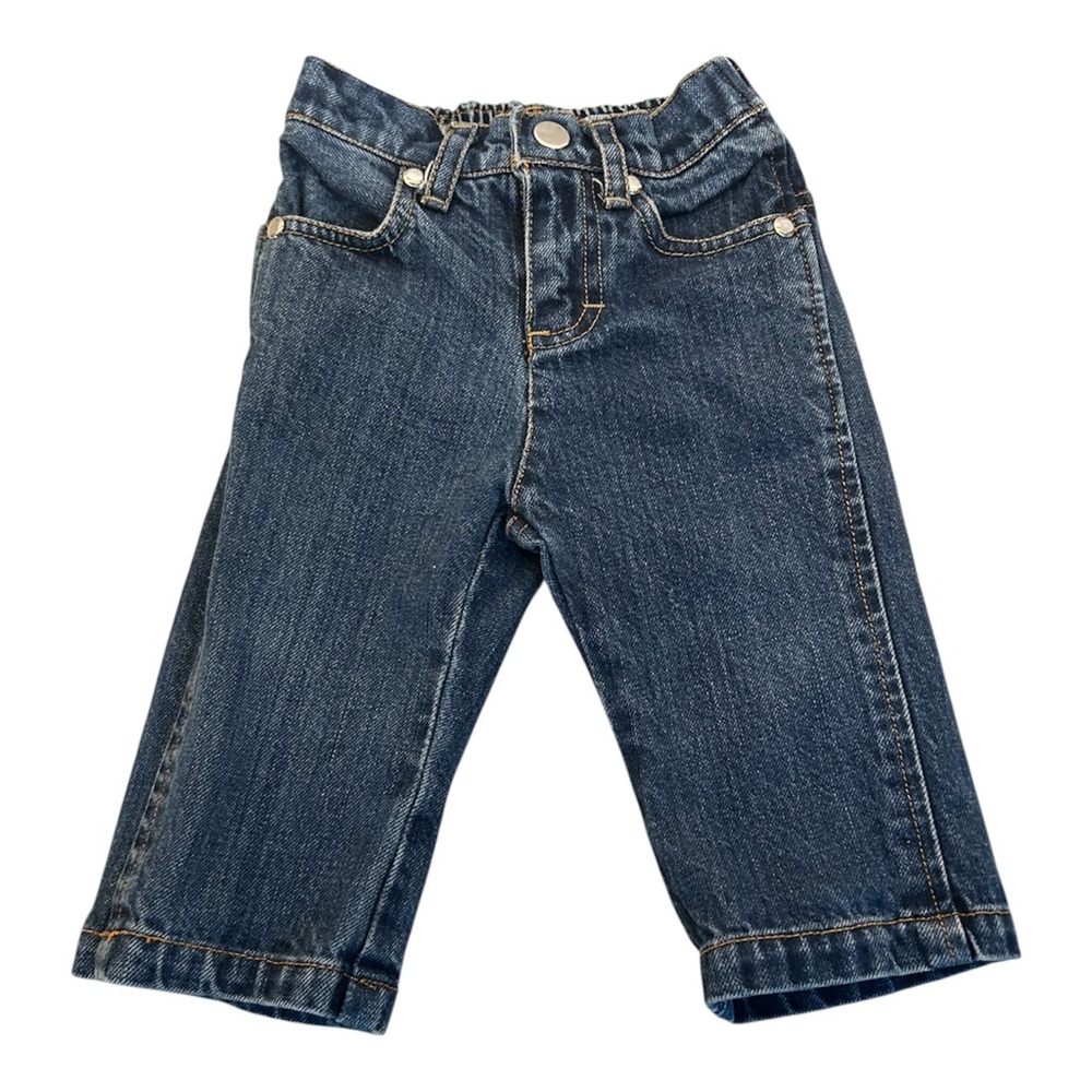 Funk00s Vintage Y2K Baby‎ Denim Jeans Size 9 Months 100% Cotton